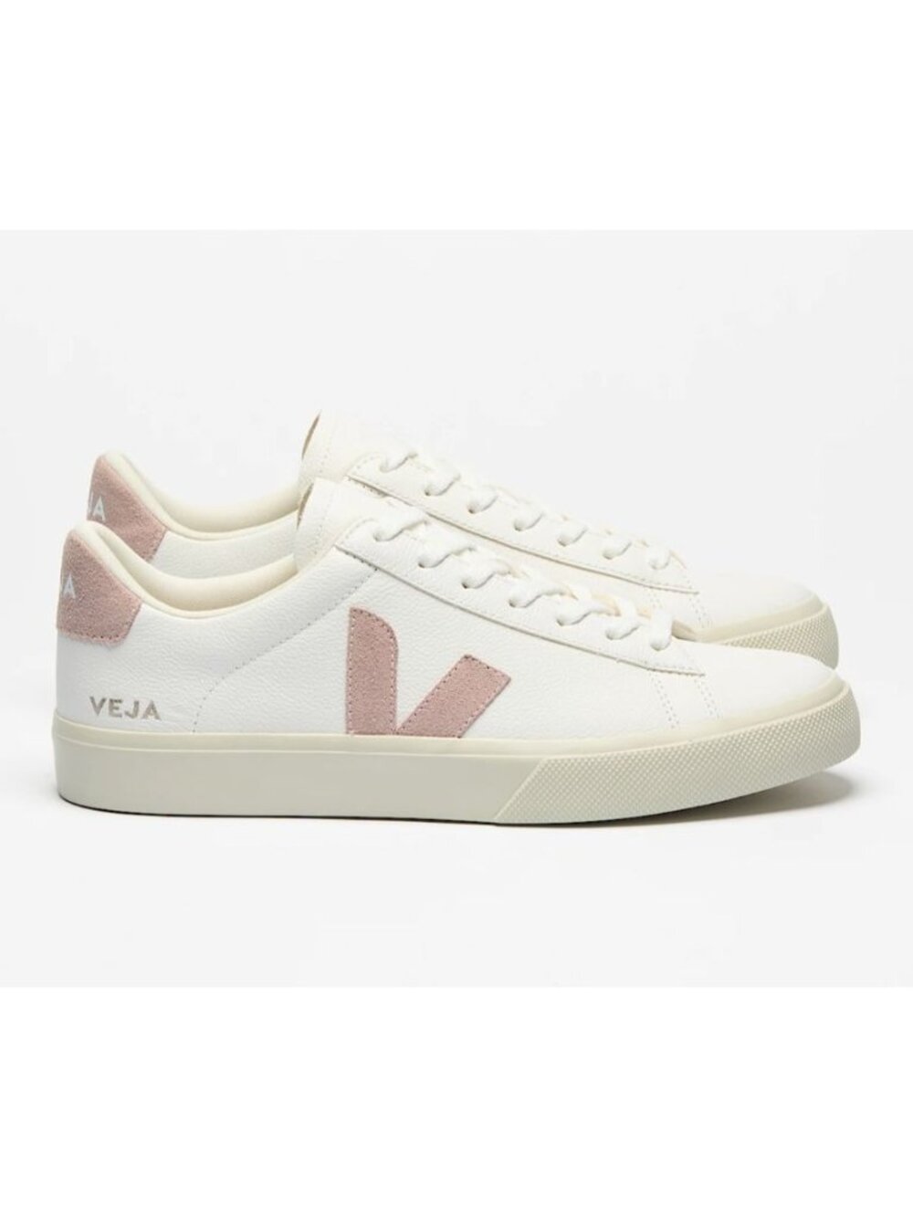 VEJA Campo Leather Extra White / Babe Size 41 EU ( 10 W / 8 M) Sneakers Shoes